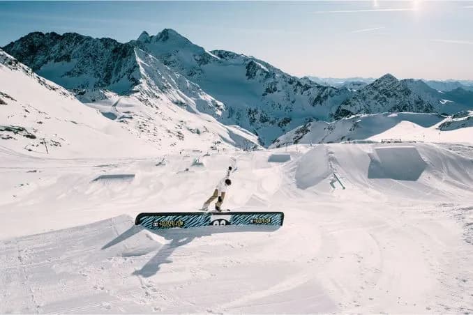 Stubai Snowpark - wszystkie linie dla freestylowców i atrakcje